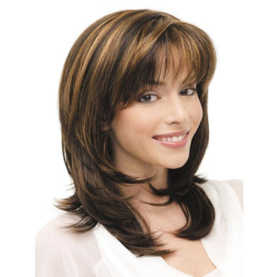 Medium Curly Women Wigs for Cosplay Natural Looking