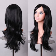 Wig Red High quality 70CM Curly Wave Hair Long Synthetic