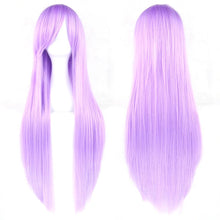 24 Colors Women Heat Resistant Wigs 80cm