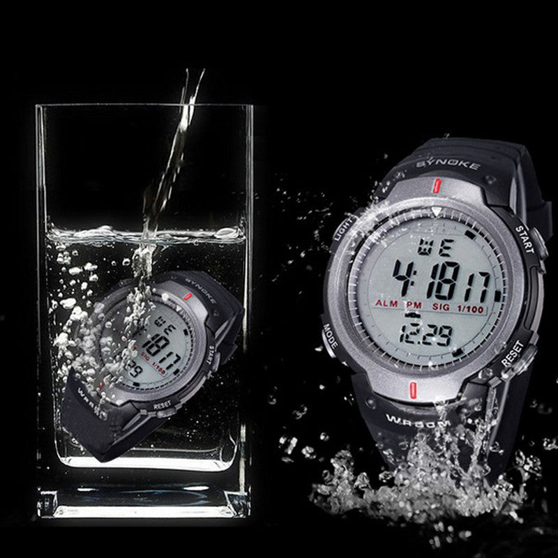 SYNOKE Fashion Watches Men Sport 30M Waterproof