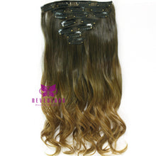 Natural Hair Piece Wavy Curly Synthetic Wig